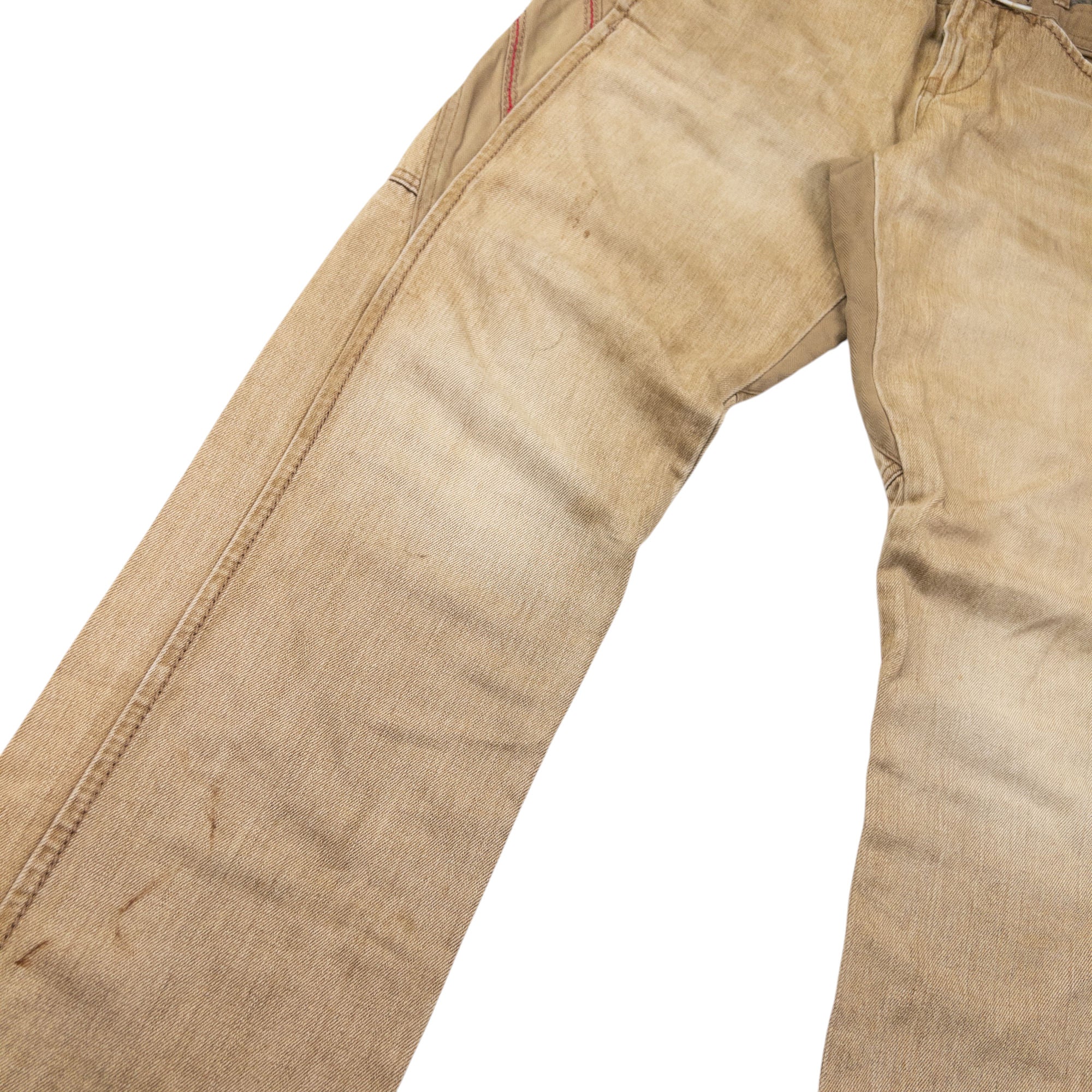 Vintage Marithe + Francois Girbaud Double Waist Denim Jeans Size W33