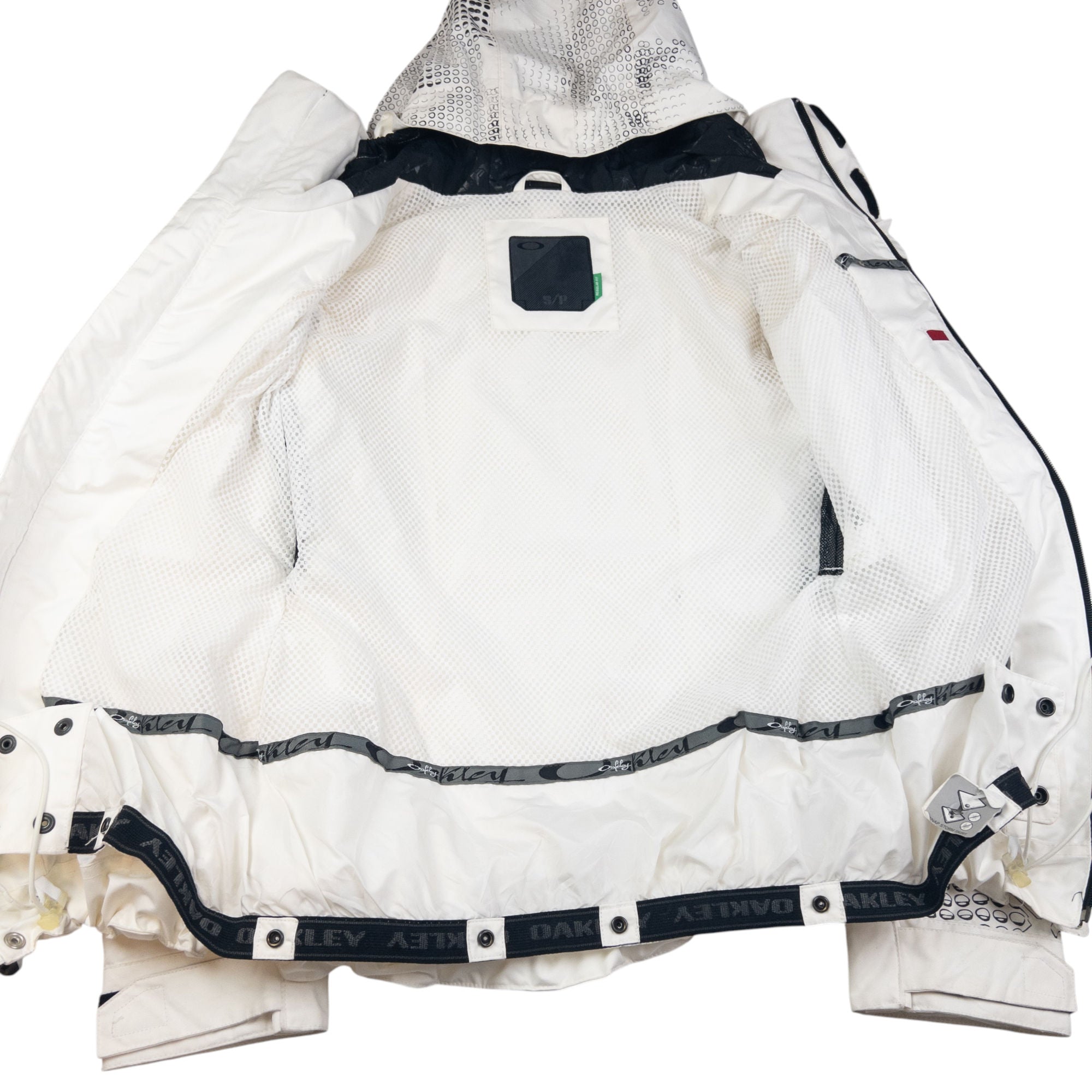 Vintage Oakley Zip Up Snowboarding Jacket Size S