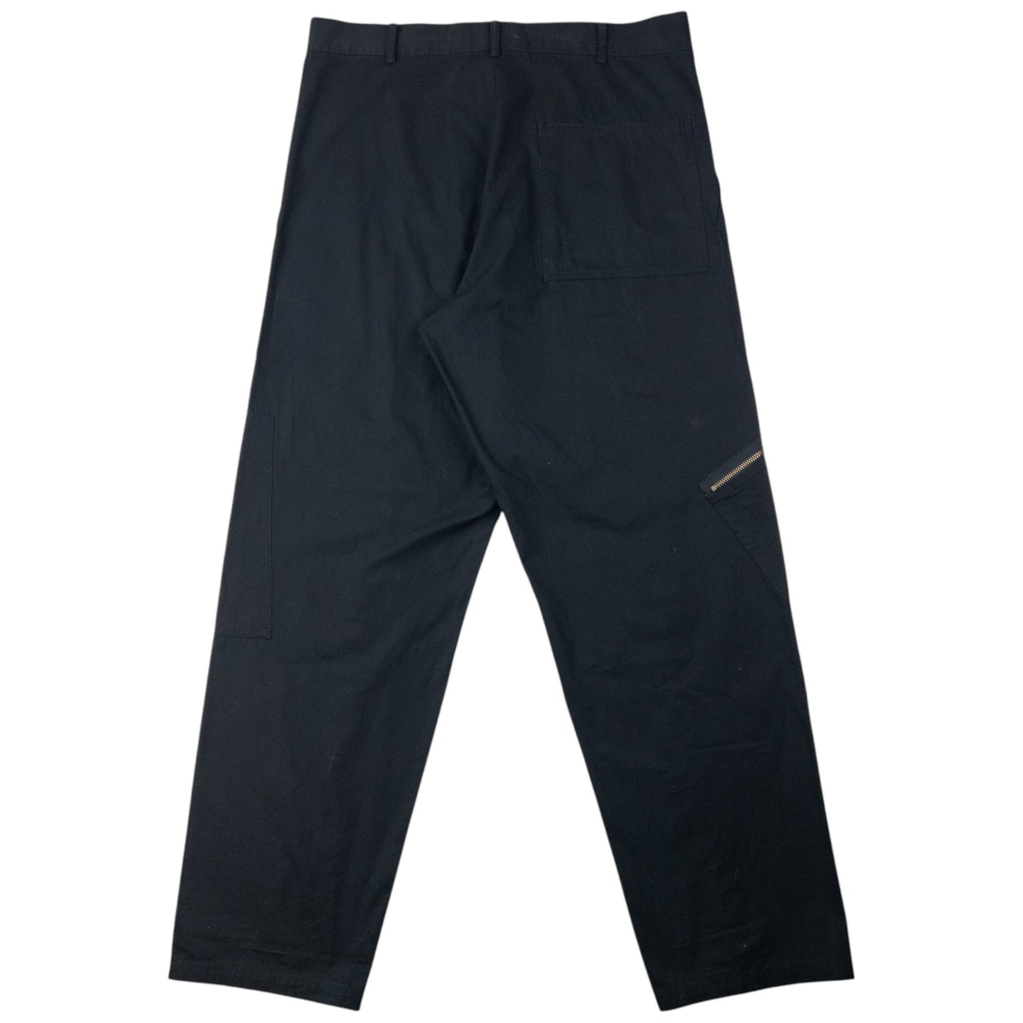 Vintage 2000s Yohji Yamamoto Zip Cuff Trousers Size W36
