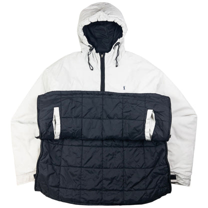 Vintage YSL Yves Saint Laurent Half Zip Padded Jacket Size L