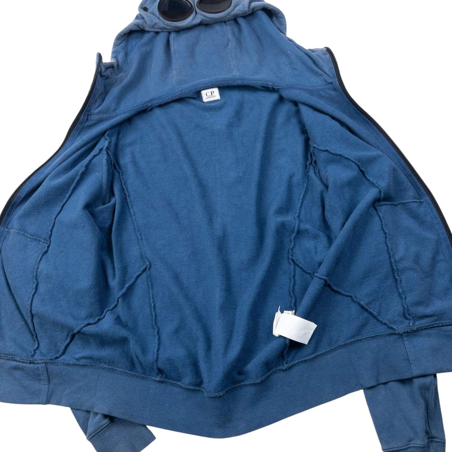 CP Company Goggle Hood Zip Up Hoodie Size S