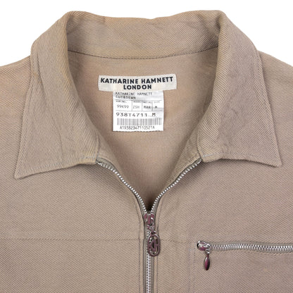 Vintage Katharine Hamnett Lightweight Zip Up Jacket Size S