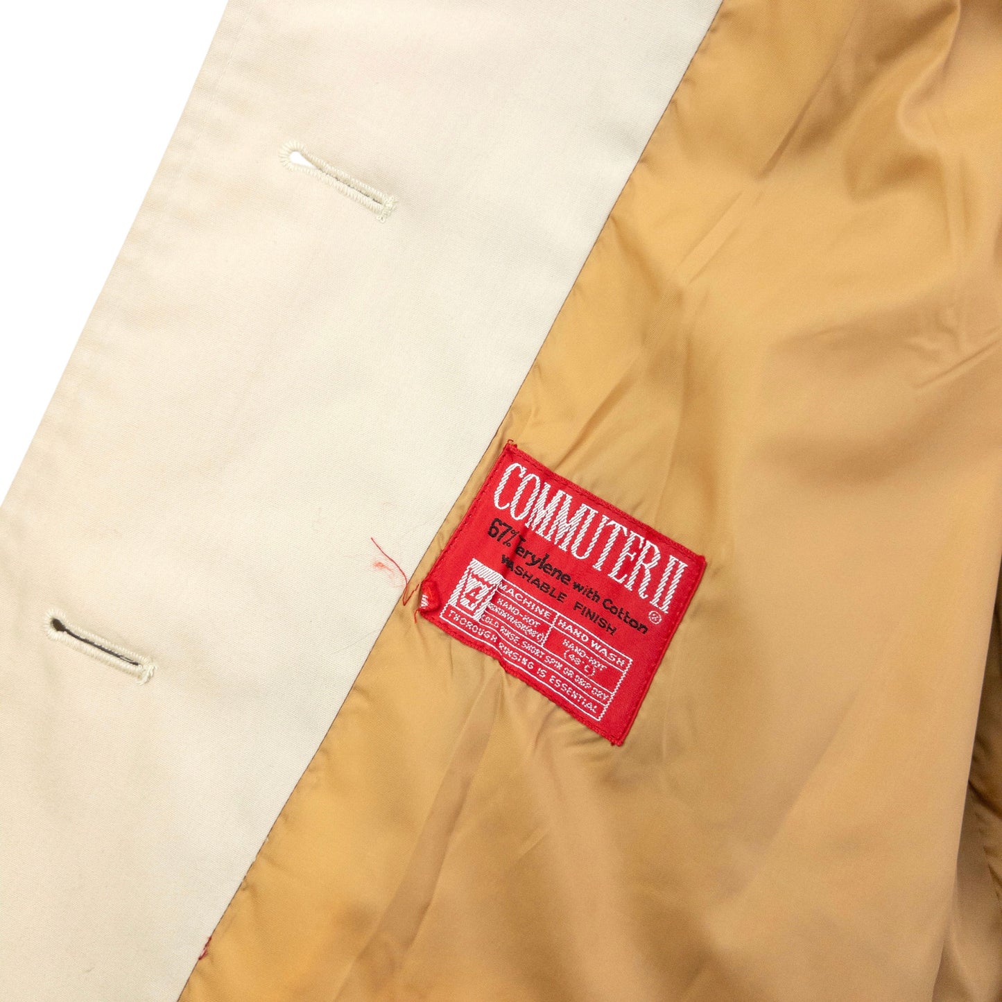 Vintage 80s Burberry Commuter II Trench Jacket Womens Size XL