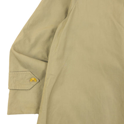 Vintage 90s Burberry Nova Check Lined Trench Jacket Womens Size S