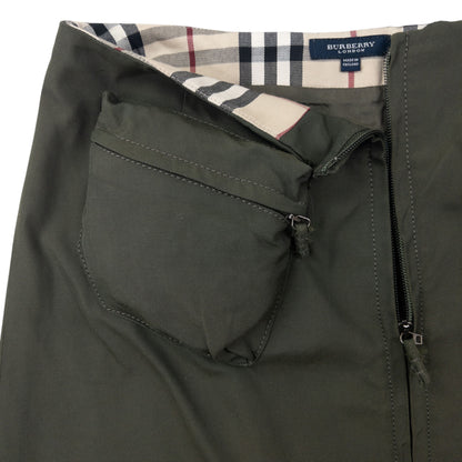 Vintage Burberry Cargo Mini Skirt Womens Size W30