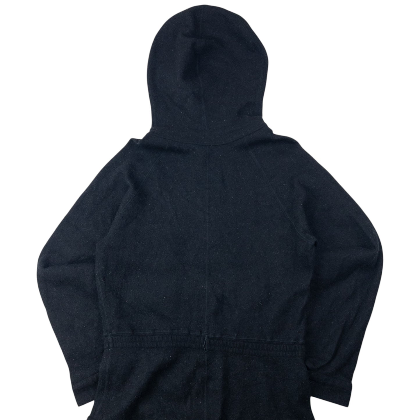 Vintage 90s Yohji Yamamoto Fleece Hooded Jumpsuit Size S