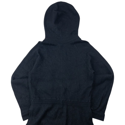 Vintage 90s Yohji Yamamoto Fleece Hooded Jumpsuit Size S