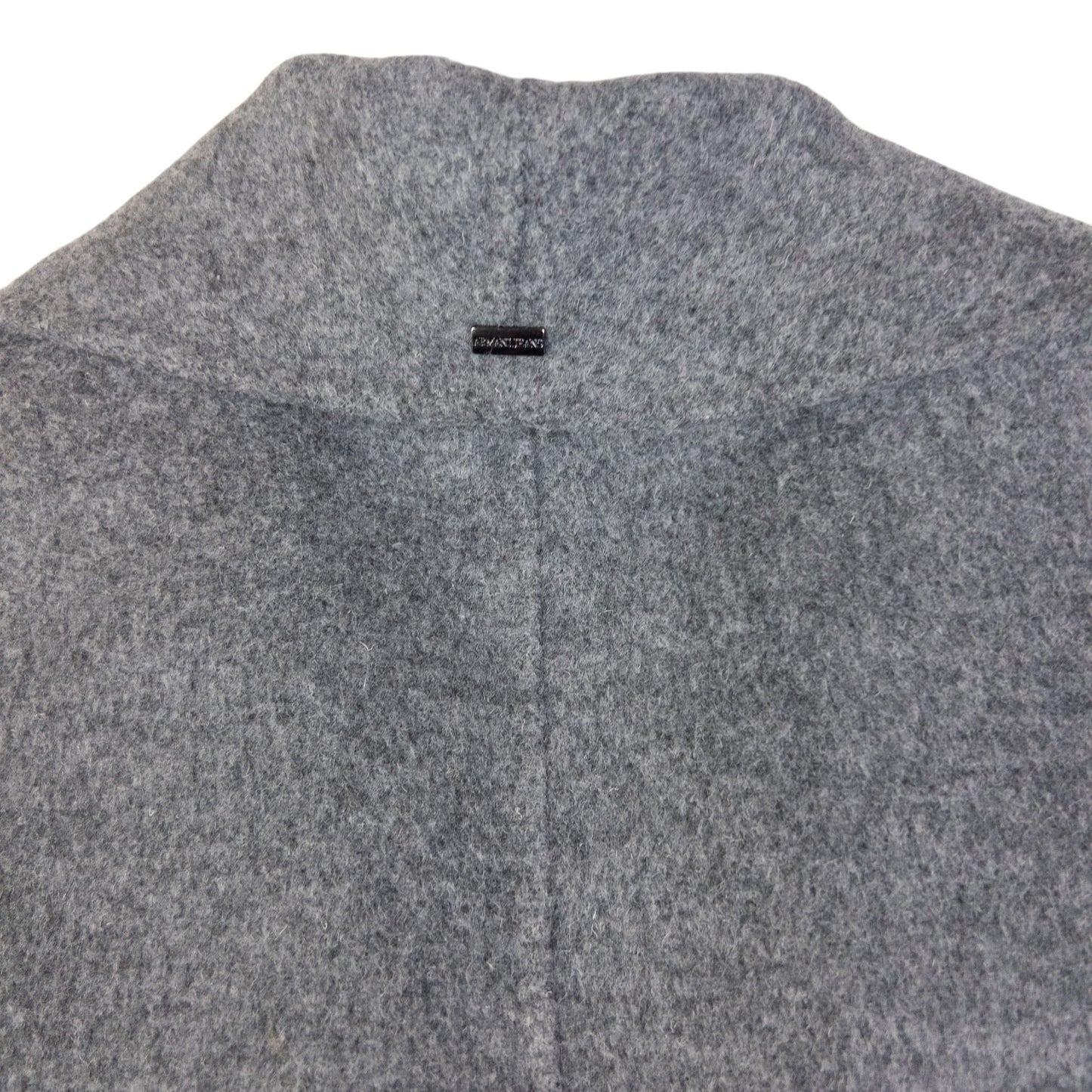 Vintage Armani Jeans Longline Wool Wrap Jacket Size M