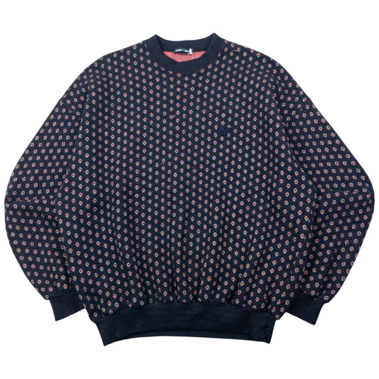 Vintage 80s Emporio Armani Pattern Jumper Size M