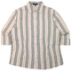Vintage 2000s Burberry Nova Stripe Button Up Shirt Womens Size S