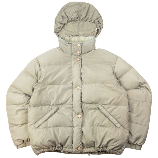 Vintage 90s Armani Jeans Zip Up Puffer Jacket Womens Size M