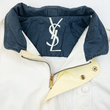Vintage 90s YSL Yves Saint Laurent Zip Jacket Size L
