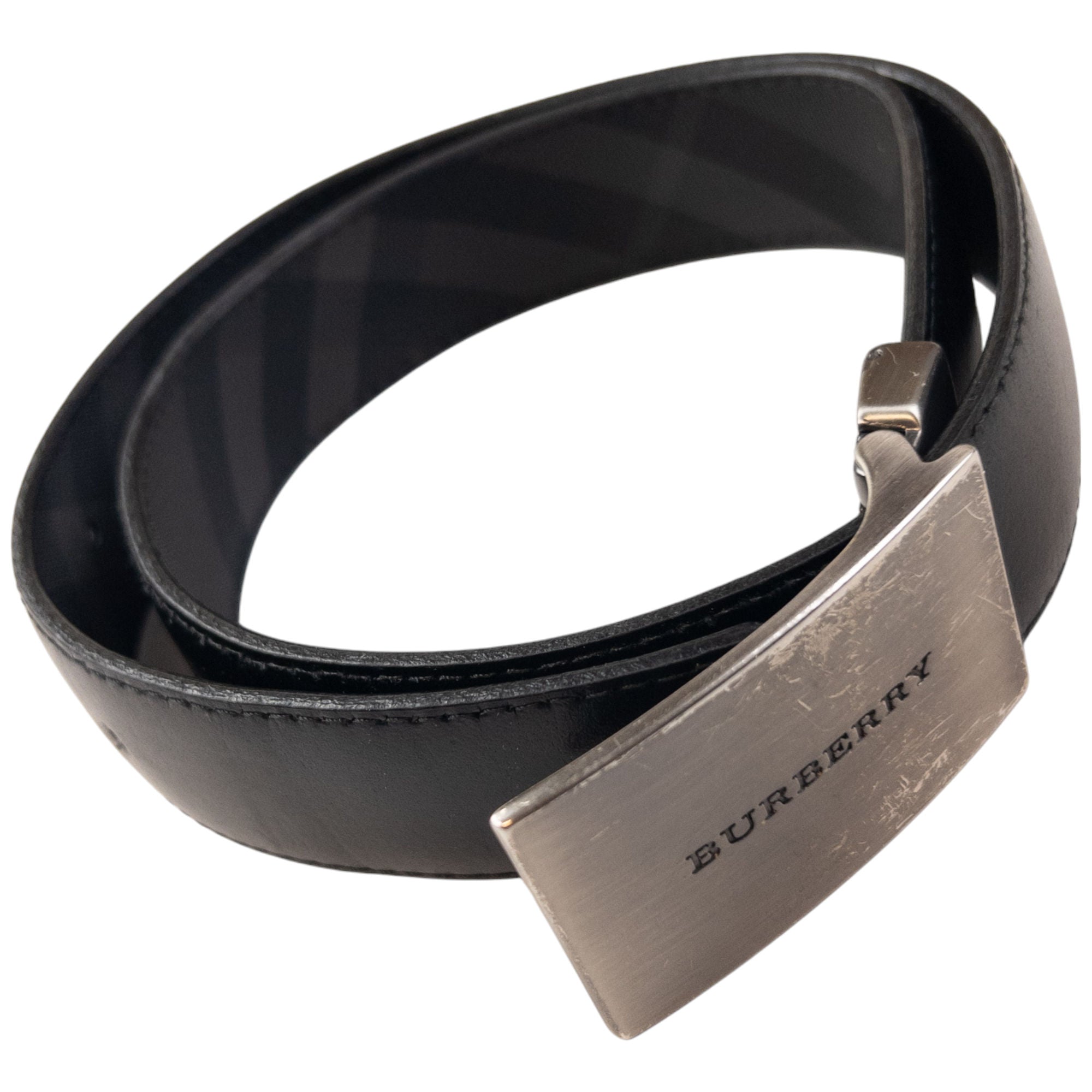 Vintage Burberry Nova Check Belt Size W28 Second Wave Vintage