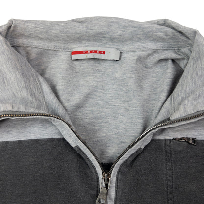 Vintage Prada Sport Q Zip Sweatshirt Size S