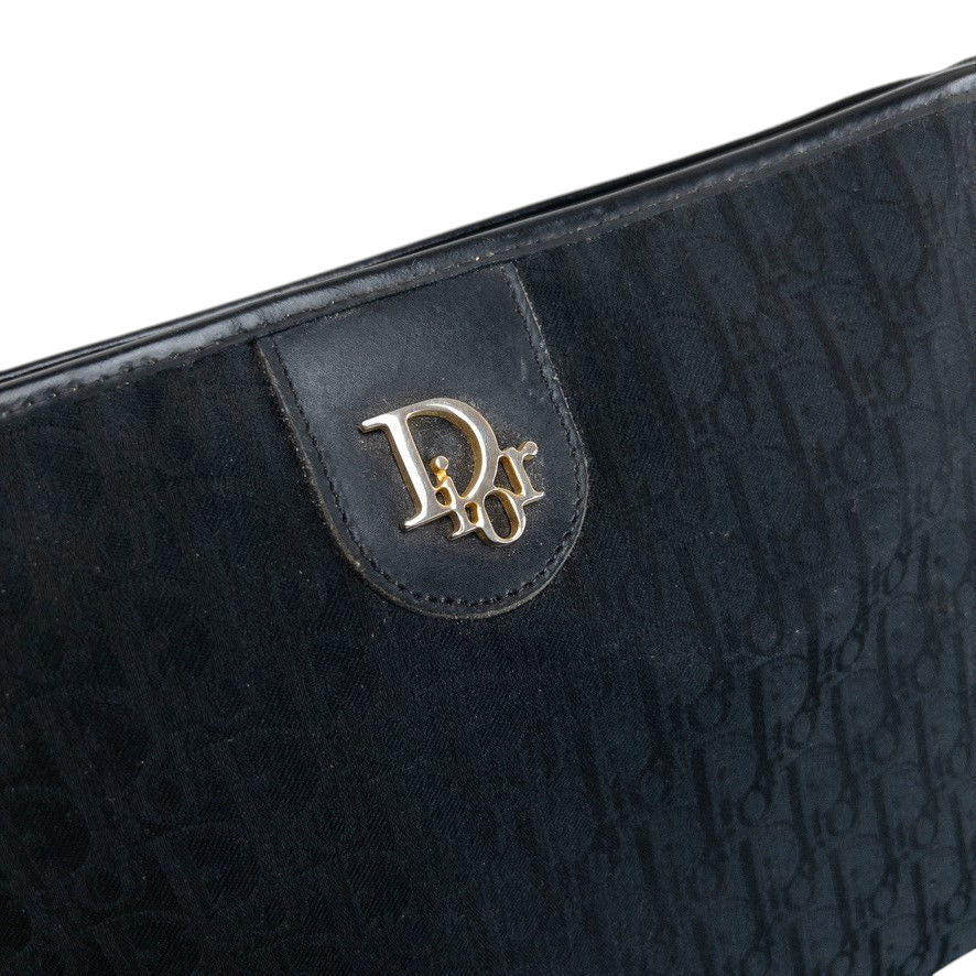 Vintage 80s Dior Monogram Shoulder Bag