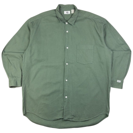 Vintage Good Enough Long Sleeve Button Up Shirt Size XXL