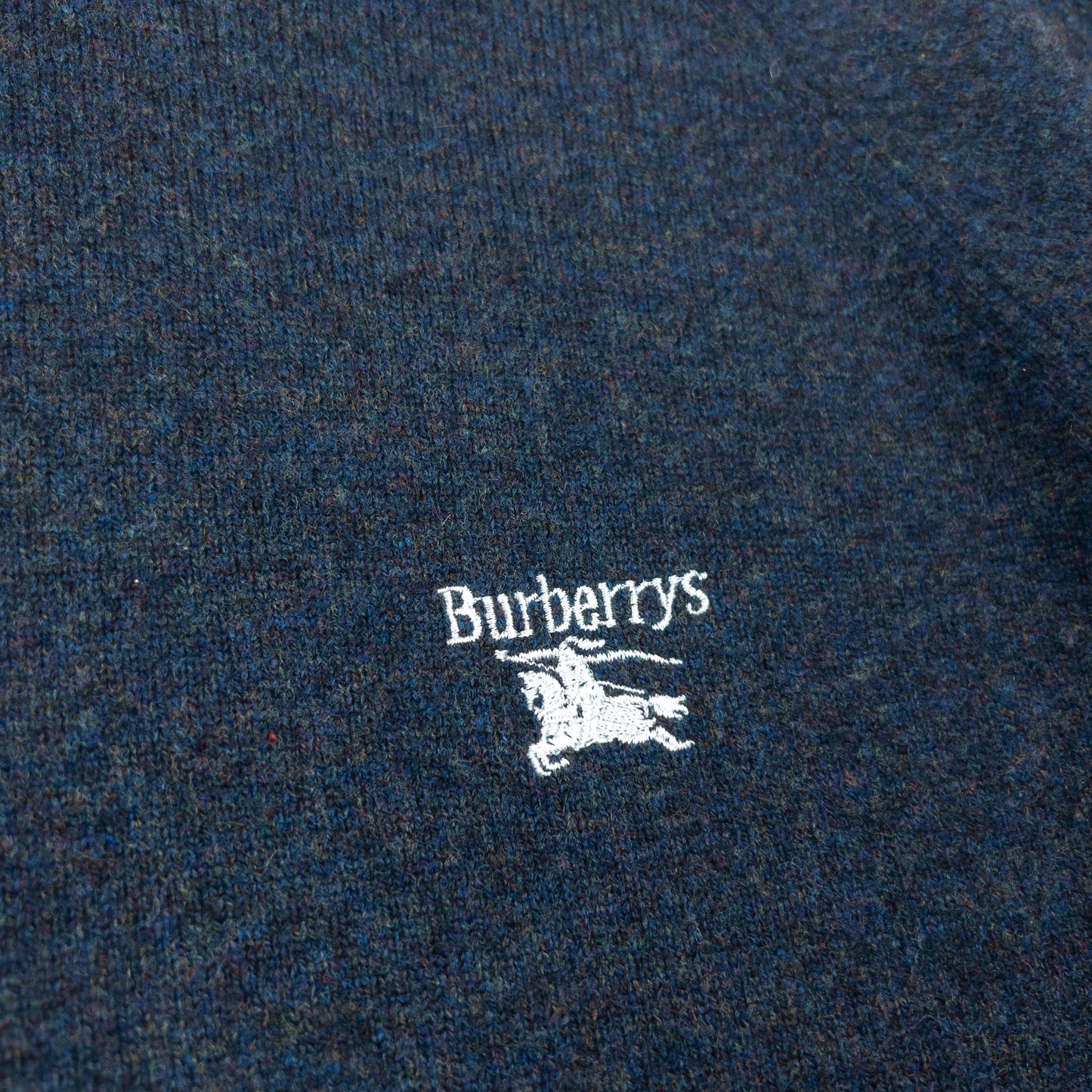 Vintage 90s Burberry Wool Jumper Size XL