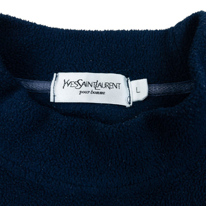 Vintage 2000s YSL Yves Saint Laurent Fleece Sweatshirt Size M