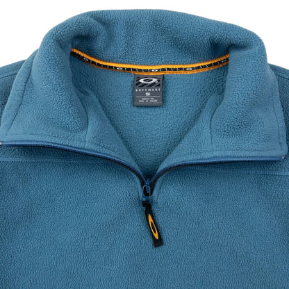 Vintage Oakley Q Zip Fleece Sweatshirt Size M