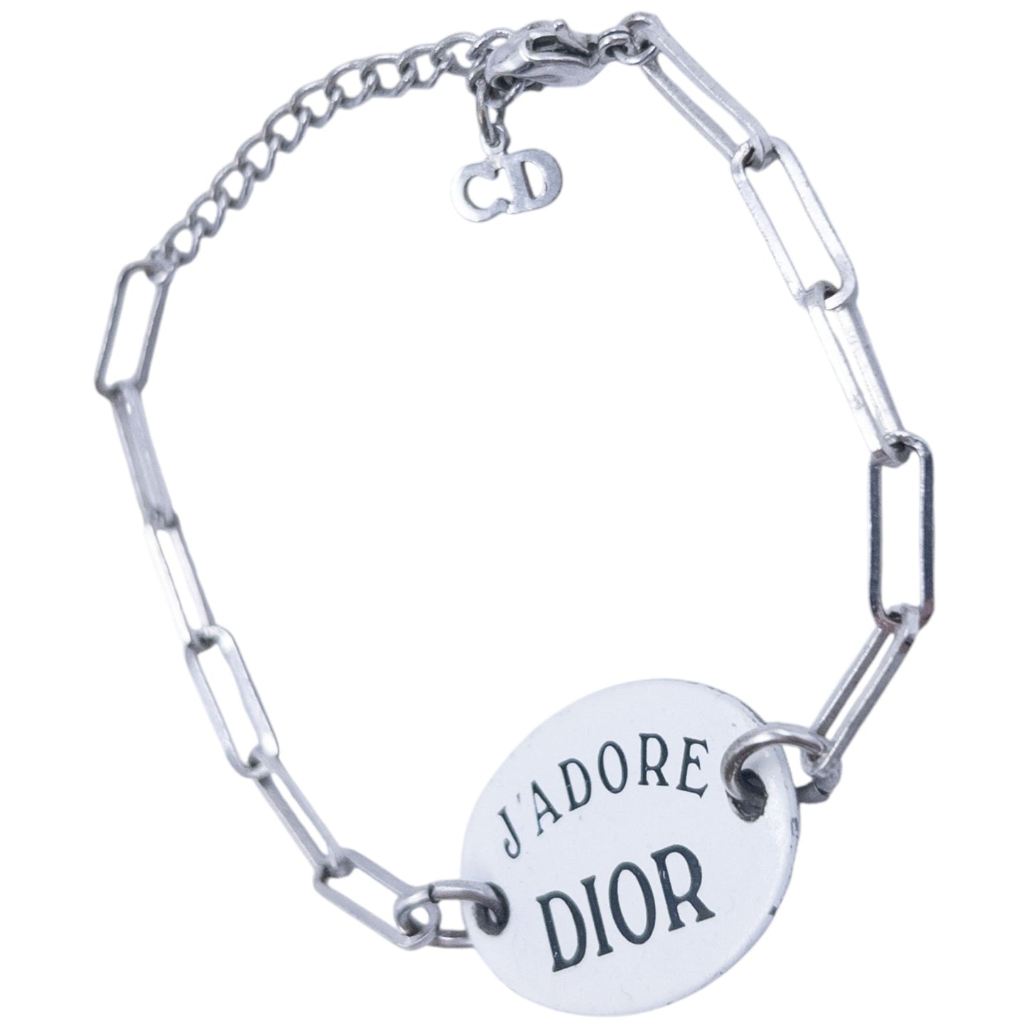 Vintage Dior J'adore Email Me Tag Bracelet