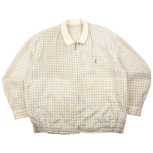Vintage YSL Yves Saint Laurent Harrington Jacket Size L