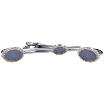 Vintage Dior Cuff Links & Tie Clip Set