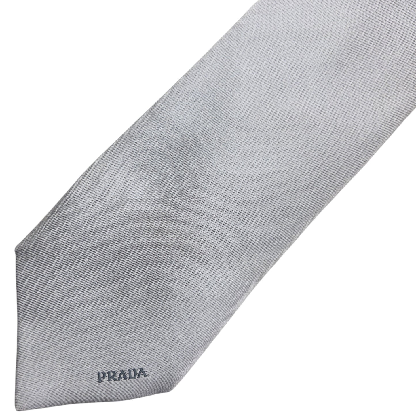 Vintage 2000s Prada Skinny Silk Tie
