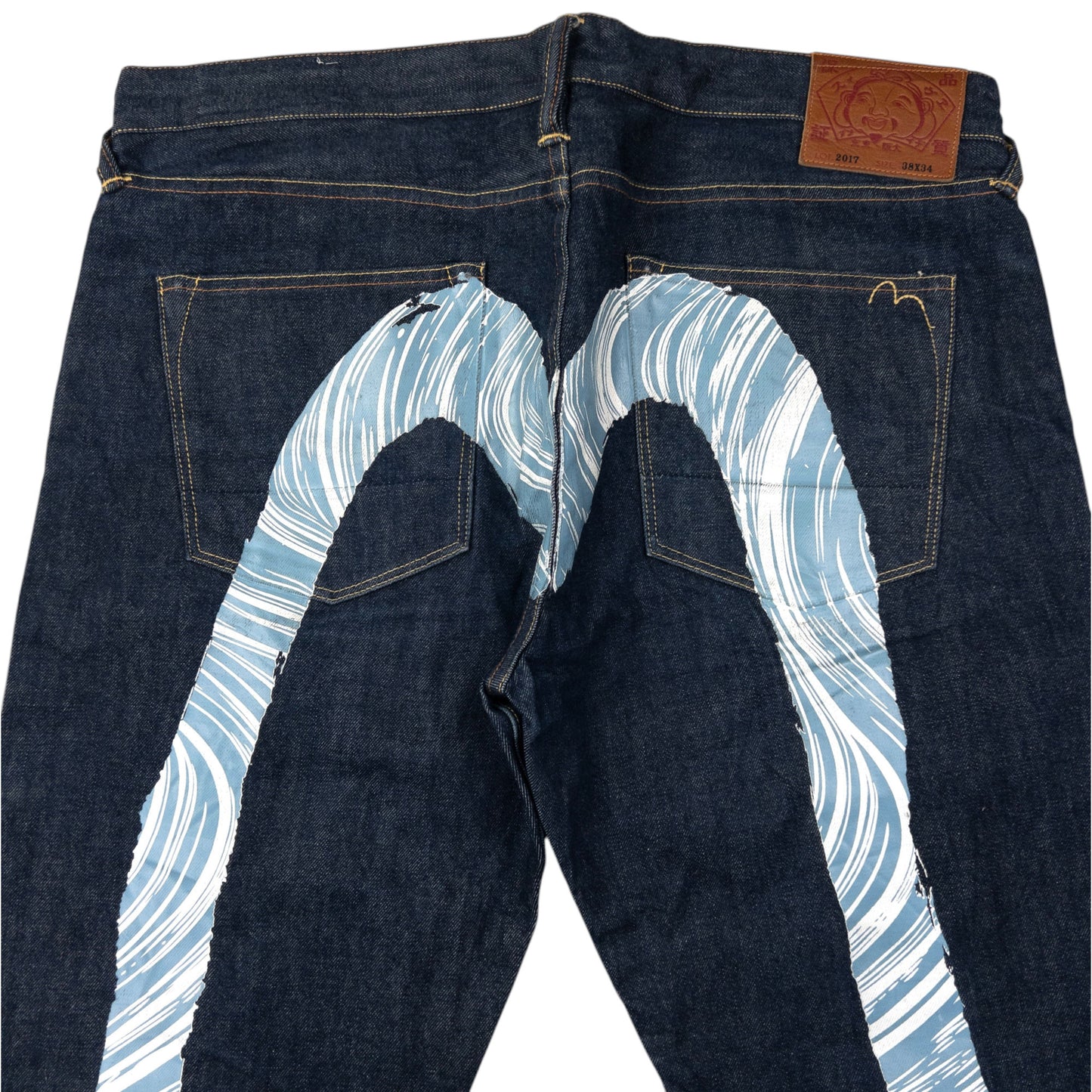 Vintage Evisu Daicock Japanese Denim Jeans Size W39