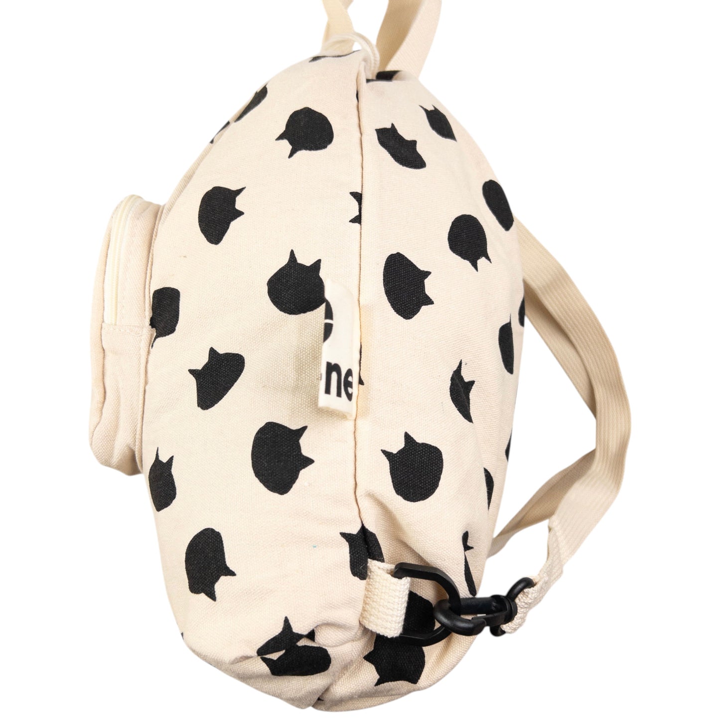 Vintage Ne-Net By Issey Miyake Cat Pattern Drawstring Backpack