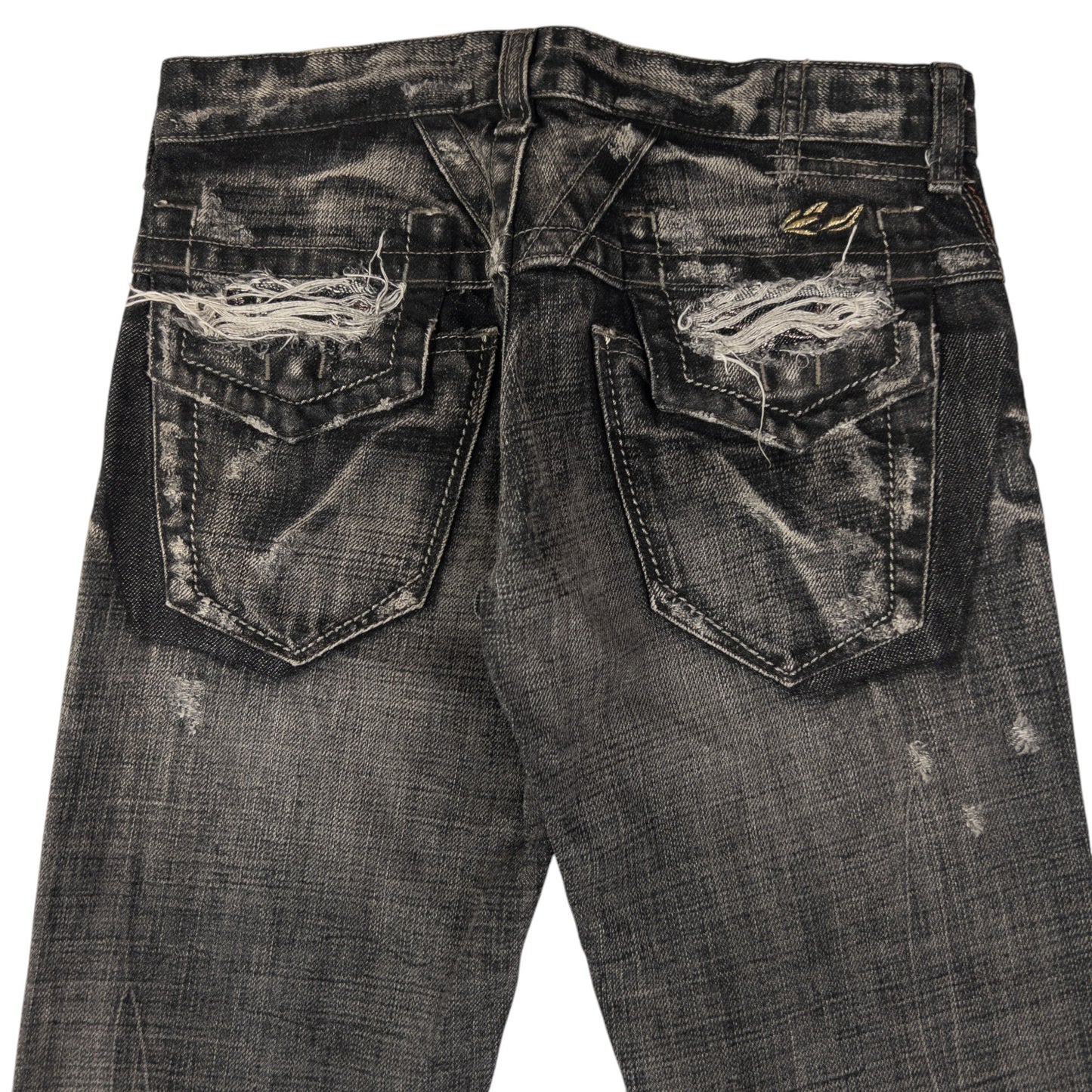 Vintage Marithe + Francois Girbaud Flared Denim Jeans Size W28