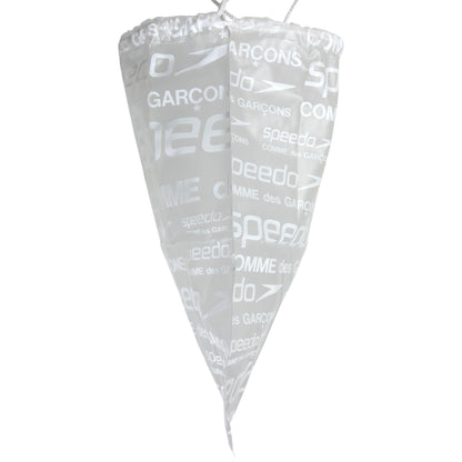 Vintage Comme Des Garçons X Speedo Clear Monogram Drawstring Bag