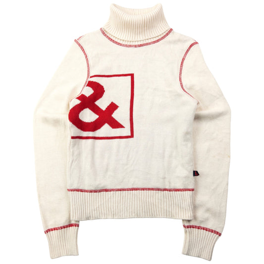 Vintage 2000s Dolce & Gabbana Knit Turtleneck Wool Jumper Womens Size S