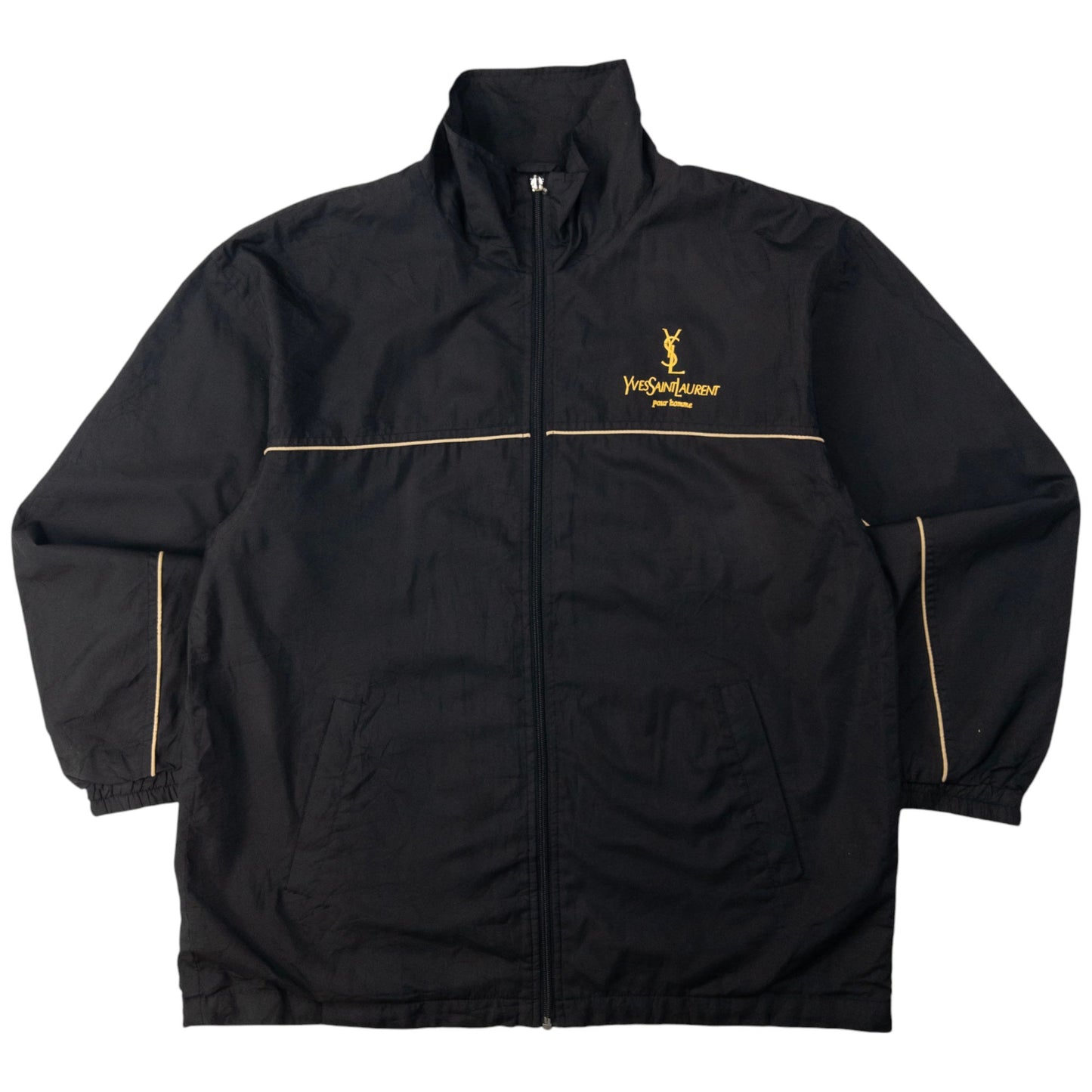 Vintage YSL Yves Saint Laurent Zip Up Jacket Size M