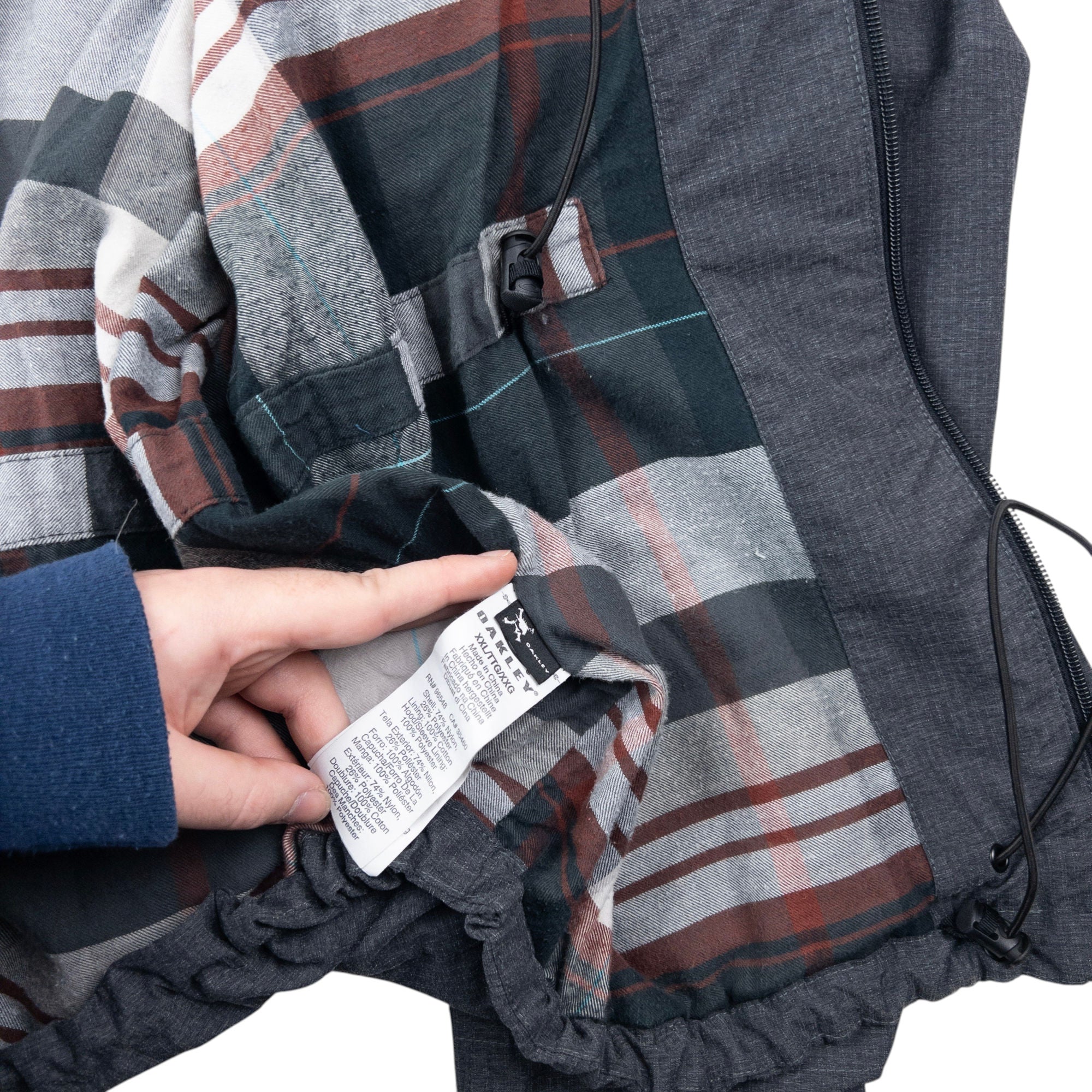 Vintage Oakley Zip Up Jacket Size XXL