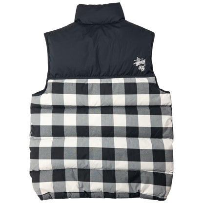 Vintage Stussy GIRLS Zip Up Puffer Gilet Womens Size M