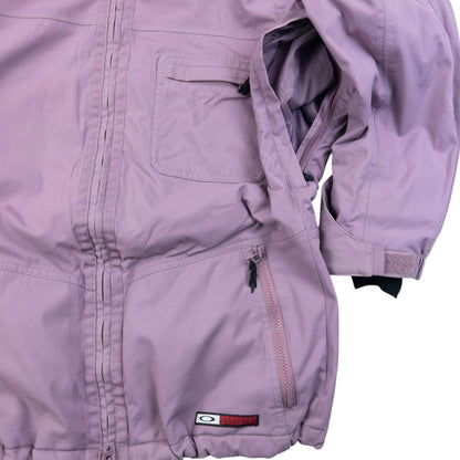 Vintage 90s Oakley Zip Up Snowboarding Jacket Womens Size L