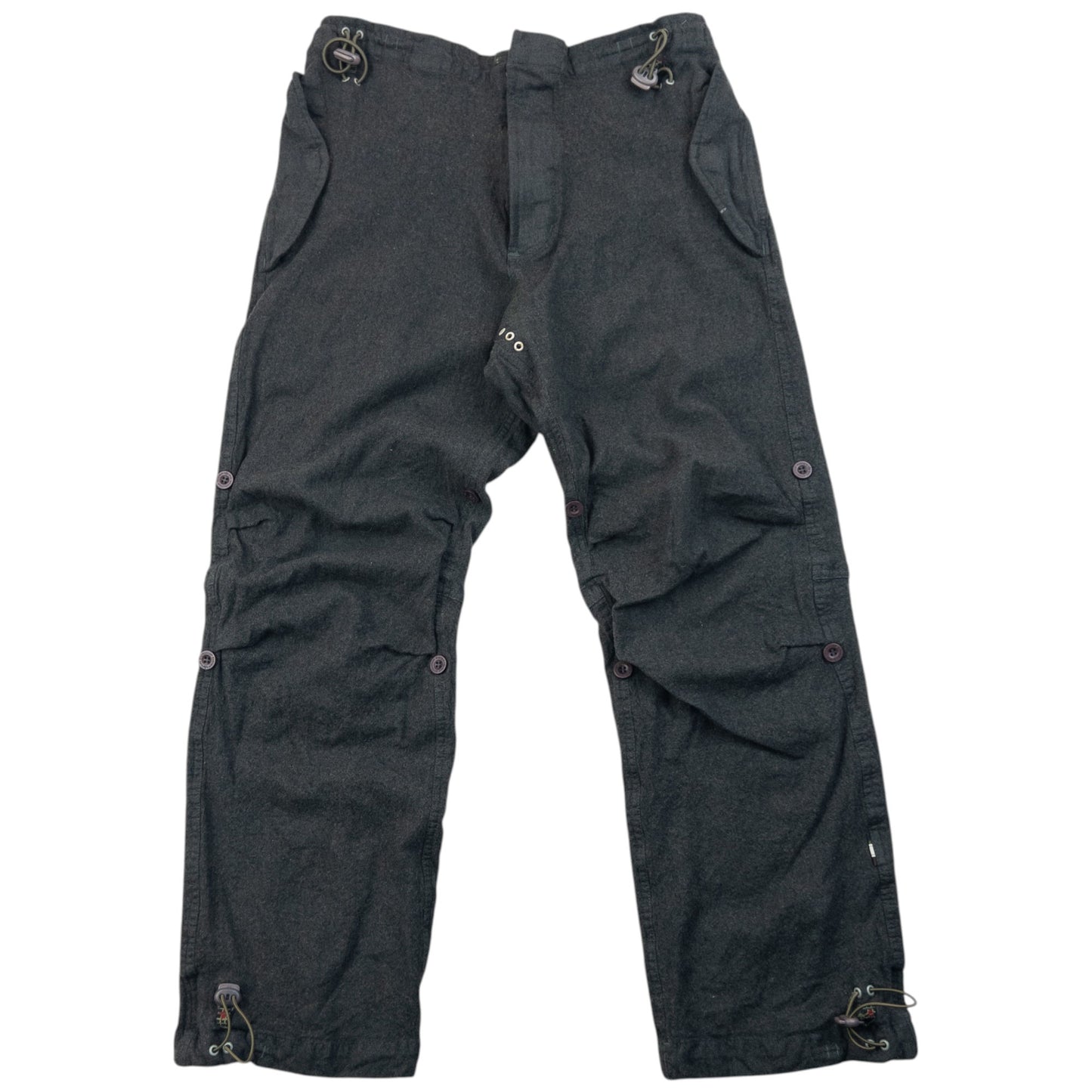 Vintage Maharishi Wool Roll Up Trousers Size S