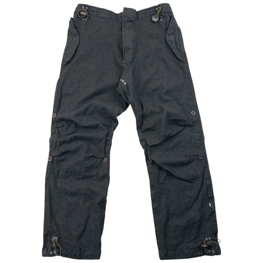 Vintage Maharishi Wool Roll Up Trousers Size S