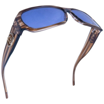 Vintage 2000s Gucci Striped Sunglasses