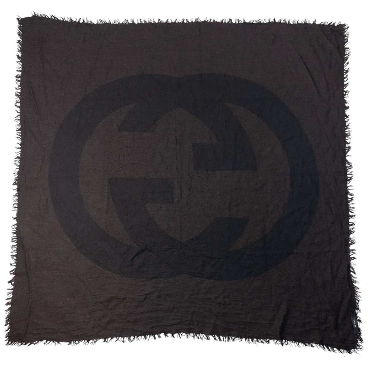 Vintage 90s Gucci Wool Scarf
