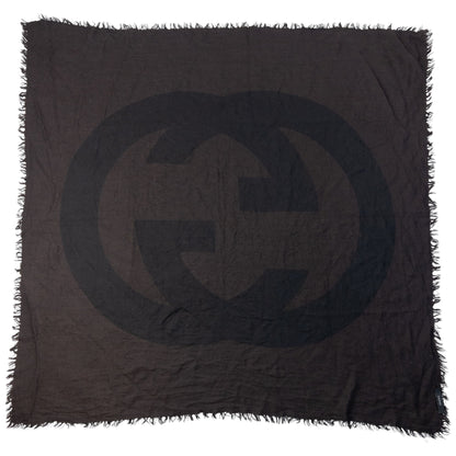 Vintage 90s Gucci Wool Scarf
