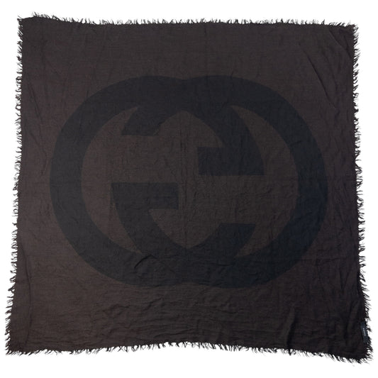 Vintage 90s Gucci Wool Scarf