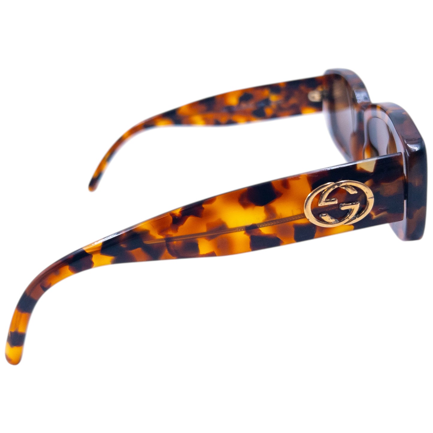 Vintage 2000s Gucci By Tom Ford Tortoise Shell Sunglasses