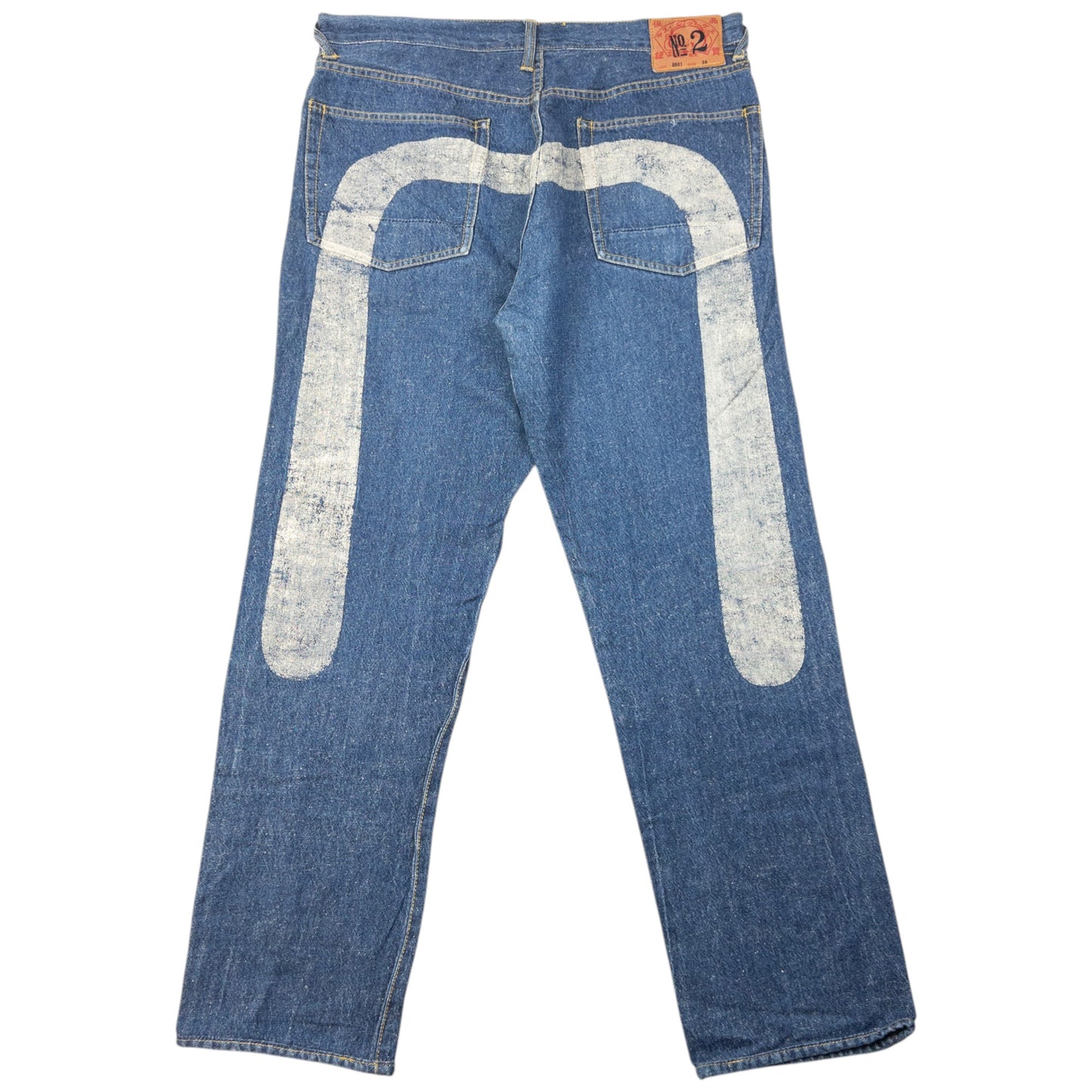 Vintage 2000s Evisu Daicock Japanese Denim Jeans Size W36