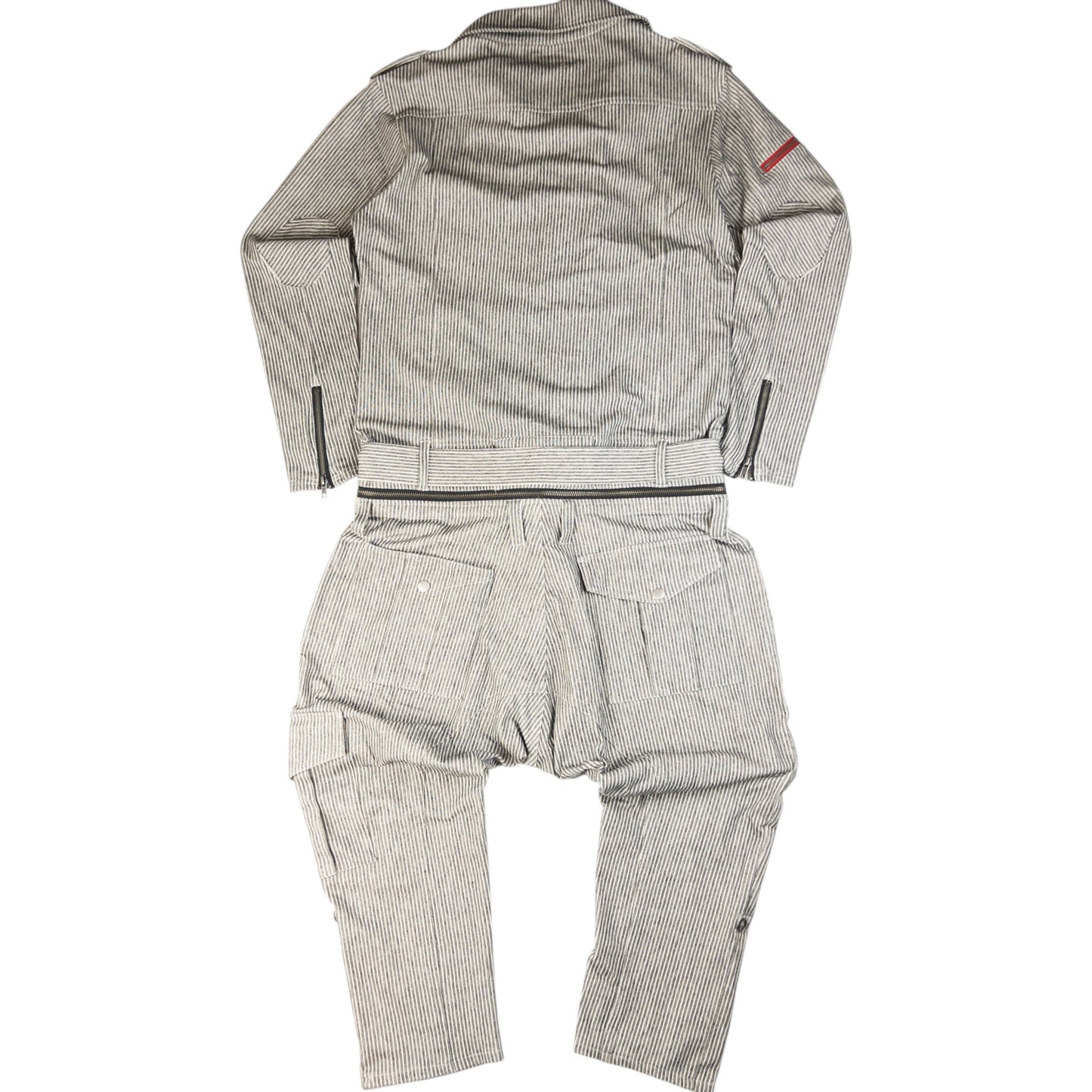 Vintage PPFM Convertible Zip Off Jumpsuit Size M