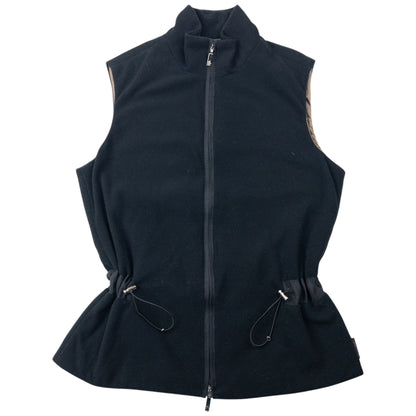 Vintage 90s Moncler Zip Up Fleece Gilet Womens Size M