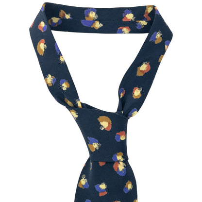 Vintage 90s Issey Miyake Pattern Silk Tie
