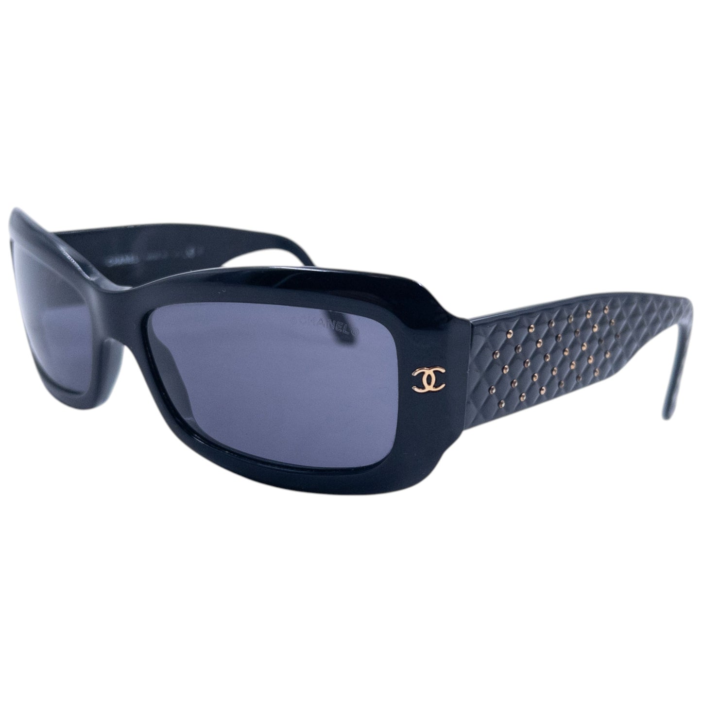 Vintage 90s Chanel Embossed Sunglasses