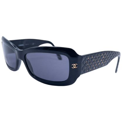 Vintage 90s Chanel Embossed Sunglasses
