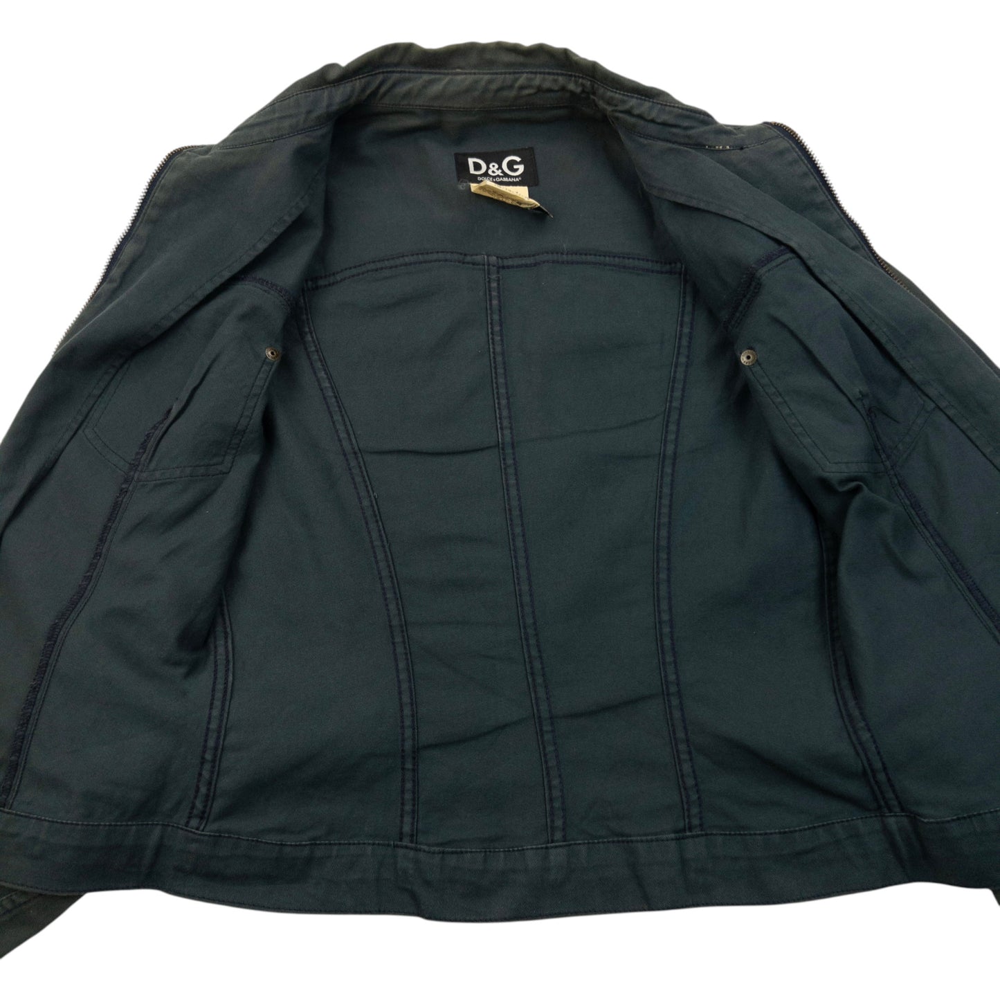 Vintage 2000s Dolce & Gabbana Zip Up Jacket Womens Size XS